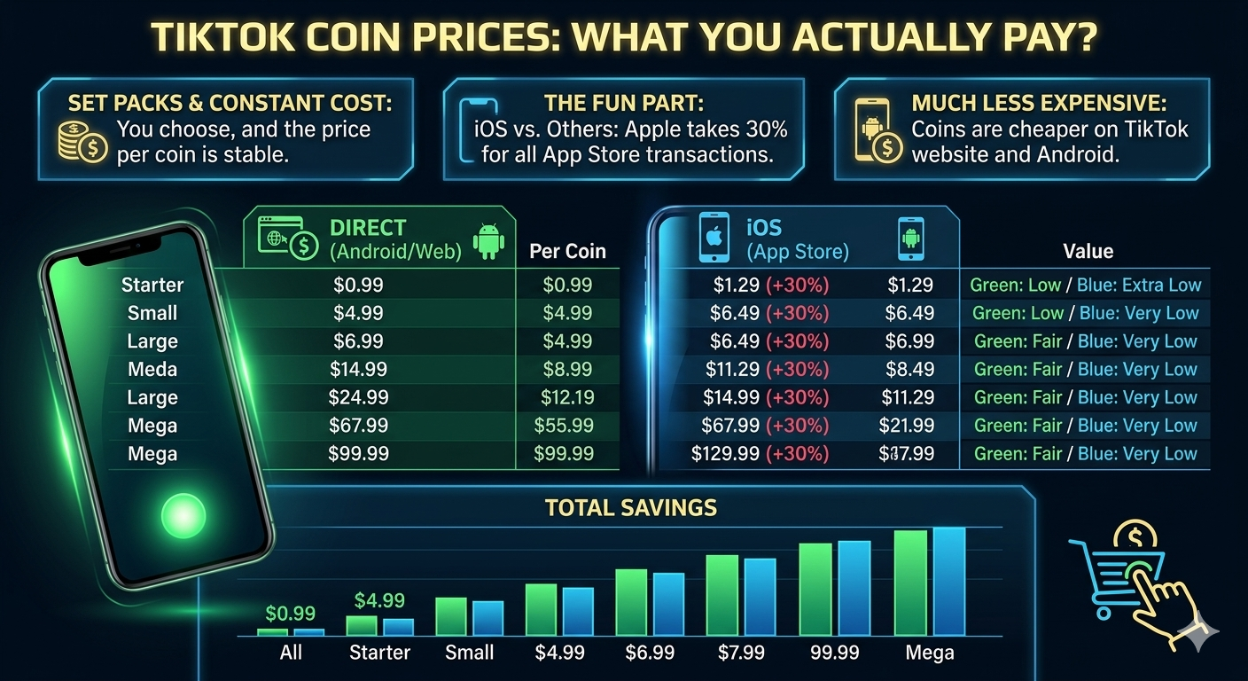 TikTok Coins Guide 